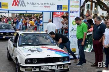 San Juan, escenario de la protocolaria ceremonia de salida del Rallye de Telde (Foto Francisco Javier Santana)